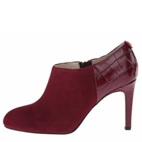 Michael Kors Sammy Ankle Bootie Merlot 5.5 - Picture 2 of 5